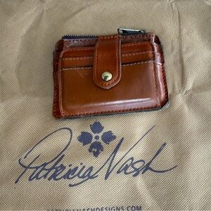 Patricia Nash Brown Leather Wallet